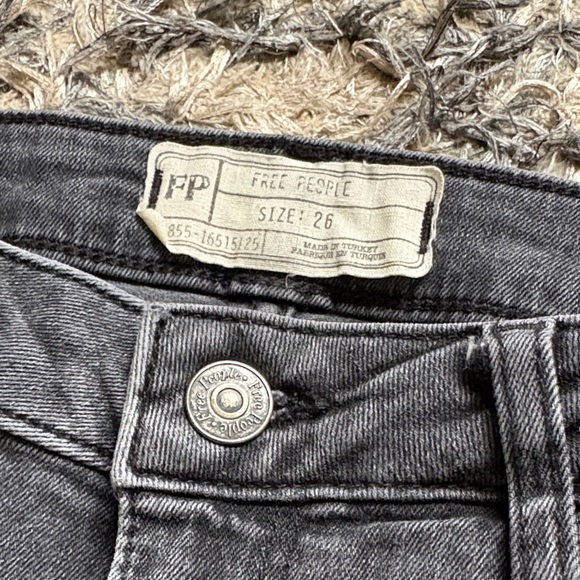 Free People Black Flare & Wide Leg Jeans - Picture 3 of 3